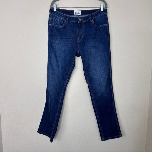 DU/ER Performance Denim Girlfriend - Heritage Blue Women’s Size 31x30 Jeans - Picture 4 of 15
